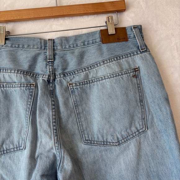 Madewell x Donni womens Low-Rise Loose Jeans in Mathison Wash size 30 NJ167 - Picture 9 of 12